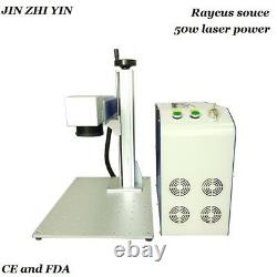Raycus 50w fiber laser marking machine sino-galvo cheapest price for metal