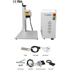 Raycus 7.9x7.9in Fiber Laser Marking Machine 50W Metal Engraver Marker Machine