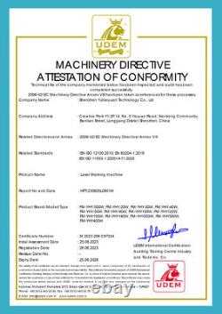 Raycus QB 50W Fiber Laser Marking Machine 1064nm For Metal Steel 300300mm