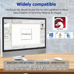 Raycus QS 50W Portable Fiber Laser Marking Machine Metal Desktop Engraver NEW