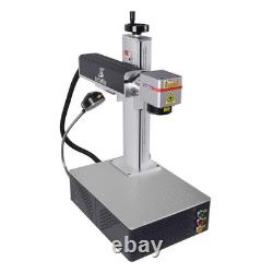 Raycus QS 50W Portable Fiber Laser Marking Machine Metal Desktop Engraver NEW