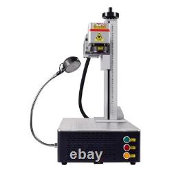 Raycus QS 50W Portable Fiber Laser Marking Machine Metal Desktop Engraver NEW