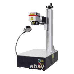 Raycus QS 50W Portable Fiber Laser Marking Machine Metal Desktop Engraver NEW