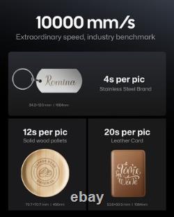 Refurbished LaserPecker LP5 20W Fiber Diode Laser Engraver Cutter Metal Marker