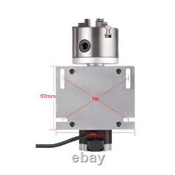 Rotary Axis 80mm 3 Jaw Rotary Attachment for Fiber Laser Engraver Marker