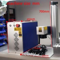 Rotary axis for 50W raycus fiber laser engraver marking machine engraving ezcad