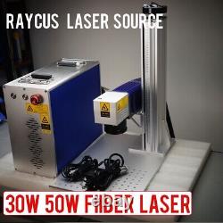 Rotary axis for 50W raycus fiber laser engraver marking machine engraving ezcad