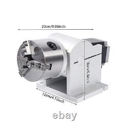 Rotary shaft axis attachment Tool for Fiber Laser marking engraving machine 80mm