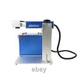 SDKEHUI Raycus 20W Fiber Laser Metal Marking Machine 7.9x7.9 Engraver Marker
