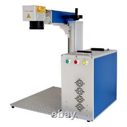 SFX MOPA JPT M7 30W Fiber Laser Marking Engraving Machine Lens 175MM Rotary 80MM