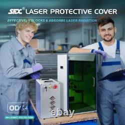 SFX US Stock OD6+ Laser Safety Enclosure Protective Cover for Fiber Marking