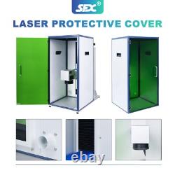 SFX US Stock OD6+ Laser Safety Enclosure Protective Cover for Fiber Marking
