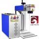 Sihao 100w Fiber Lasers Marking Machines Laser Engraver 15x15cm Metal Engraving