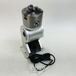 Sanou 80mm Rotary Axis for Fiber Laser Marking Machine Marker Ring Jewelry