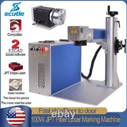 Scotle 100W JPT MOPA M7 Fiber Laser Marking Machine Metal Engraving Color Marker