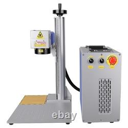 Scotle 100W JPT Mopa Fiber Laser Marking Machine Metal Steel Color Engraving US