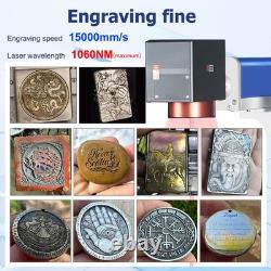Scotle 2.5D 100W JPT M7 Fiber Laser Marking Machine Metal Deep Relief Engraving