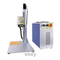Scotle 2.5D 60W JPT Mopa Fiber Laser Marking Machine Metal Deep/Relief Engraver