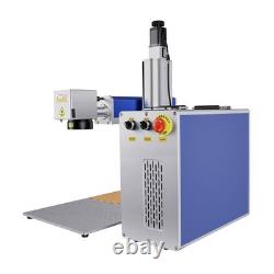 Scotle 2.5D 60W JPT Mopa Fiber Laser Marking Machine Metal Deep Relief Engraving