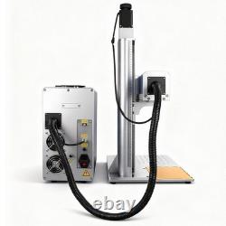 Scotle 2.5D 60W JPT Mopa Fiber Laser Marking Machine Metal Deep Relief Engraving