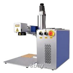 Scotle 2.5D 60W JPT Mopa Fiber Laser Marking Machine Metal Deep Relief Engraving