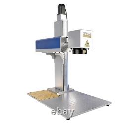 Scotle 2.5D 60W JPT Mopa Fiber Laser Marking Machine Metal Deep Relief Engraving