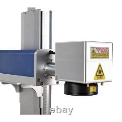 Scotle 2.5D 60W JPT Mopa Fiber Laser Marking Machine Metal Deep Relief Engraving