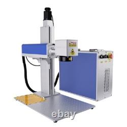 Scotle 2.5D 60W JPT Mopa Fiber Laser Marking Machine Metal Deep Relief Engraving