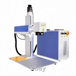 Scotle 2.5D JPT Mopa M7 Fiber Laser Marking Machine Metal Deep Relief Engraver