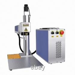 Scotle 2.5D JPT Mopa M7 Fiber Laser Marking Machine Metal Deep Relief Engraver