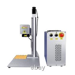 Scotle 2.5D JPT Mopa M7 Fiber Laser Marking Machine Metal Deep Relief Engraver