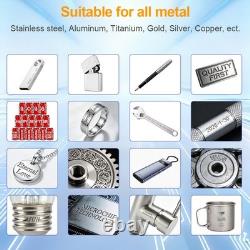 Scotle 300W JPT MOPA 3D Fiber Laser Marking Machine Curved Relief Deep Engraving