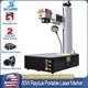 Scotle Raycus 50w Portable Fiber Laser Marking Machine Metal Desktop Engraver Us