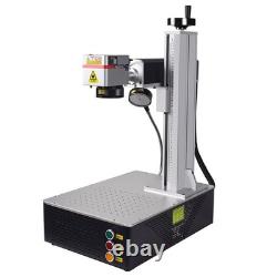 Scotle Raycus QS 50W Portable Fiber Laser Marking Machine Metal Desktop Engraver
