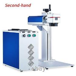 Secondhand 20W Fiber Laser Marking Machine 8x8 Laser Engraver for Steel Gold