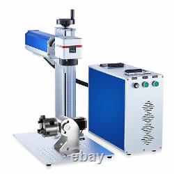 Secondhand 20W Fiber Laser Marking Machine 8x8 Laser Engraver for Steel Gold