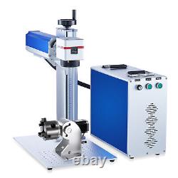 Secondhand 30W 7.9x7.9 Fiber Laser Metal Marking Machine Fiber Laser Engraver