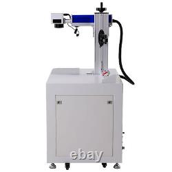 Secondhand 30W Fiber Laser Marking Machine Cutting Engraving F/ Metal&Non-Metal