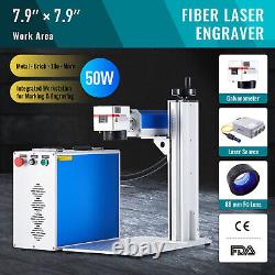 Secondhand 50W 7.9x7.9 Fiber Laser Marker Engraving Machine Raycus for Metal