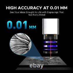 Secondhand Fiber Laser Marking Machine 60W MOPA Laser f/ 6.9x6.9 Metal Engraving