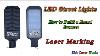 Solar Street Led Lights Types Watt Uses Benefits Branding Laser Marking India