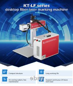 Split Desktop 20W Raycus Fiber Laser Marking Machine for Metal Engraving
