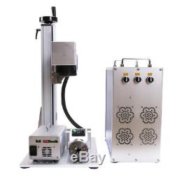 Split type 30W Fiber Laser Marking & Engraving Machine For Metal & Non-Metal