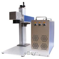 Split type 30W Fiber Laser Marking & Engraving Machine For Metal & Non-Metal