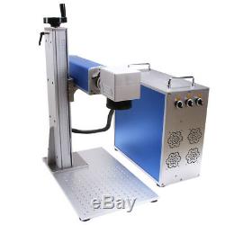 Split type 30W Fiber Laser Marking & Engraving Machine For Metal & Non-Metal