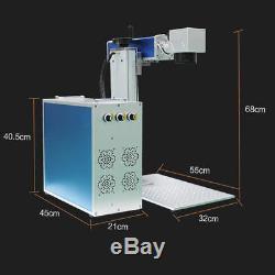 Split type 30W Fiber Laser Marking & Engraving Machine For Metal & Non-Metal