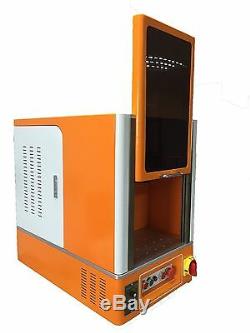 Tabletop Enclosed 50W Fiber Optic Marking / Engraving Laser FDA NEW 2YR Warranty