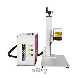 Top Grade JPT MOPA 50w Fiber Laser Marking Machine Metal Plastic FDA