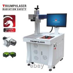 Triumph Fiber Laser Marking 30w for Permanent Metal Parts Engraver firearms cut