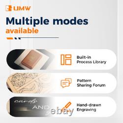 UMW 20W Laser Marking Machine Mini Laser engraver Fiber Laser Engraving Machine